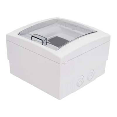 КНО-4Д Бокс ОУ 4 мод. с дверцей 149*140*100 мм