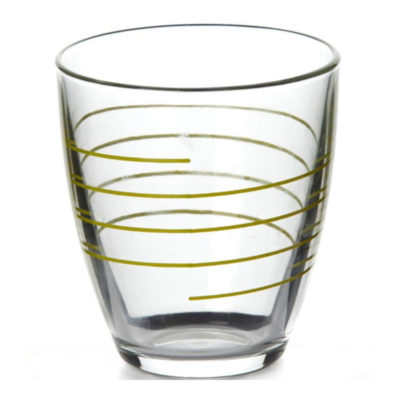 Стакан 285мл. Спираль зеленый