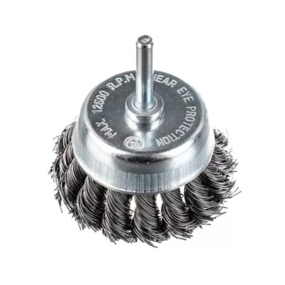 Щетка для дрели "чашка" полимерн.проволока 75 мм