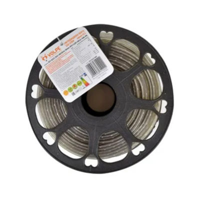 ULS-Q325 2835-60-DW Светодиодная лента в ПВХ трубке 10 мм(холодный белый свет) кратность 1м