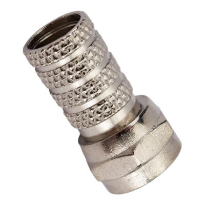 Штекер антенный F RG6 TDM Electric SQ1809-0005 без пайки