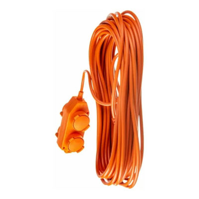 Удлинитель-шнур 4*20м с/з (ПВС 3*1