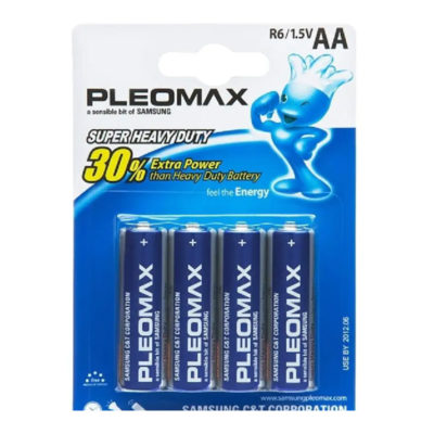 Батарейка PLEOMAX R06 AA
