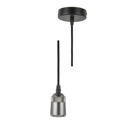 DLC-T-S31/E27 Патрон Е27 декорат. "Techno" с проводом и креплением