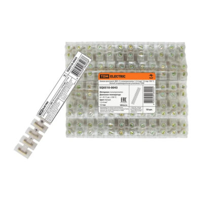 Зажим винтовой ЗВИ-15 полипропилен 1