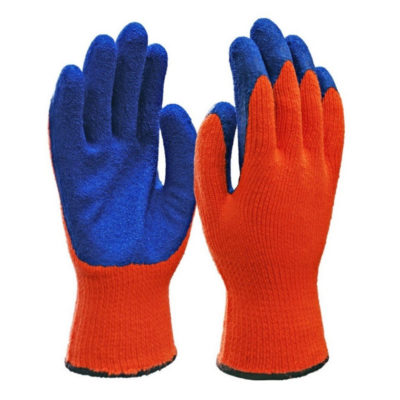 Перчатки акрил с синим обливом (плотные) РОССИЯ СВС