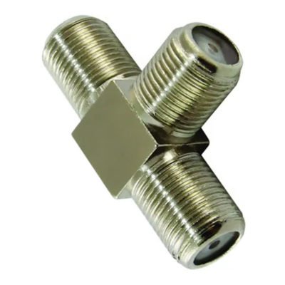 Соединитель TV кабеля тройник гнезда инд. упаковка  TDM SQ1809-0017