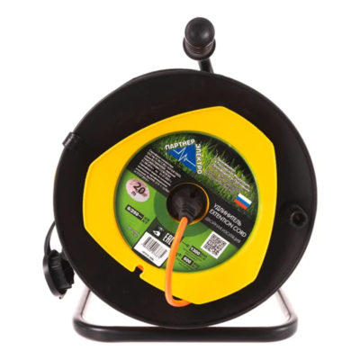 Удлинитель на катушке 4*20 м (ПВС 2*0