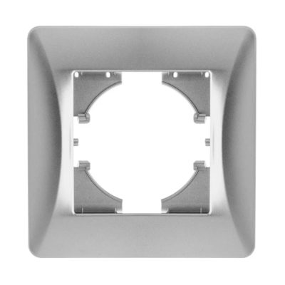 Рамка 1-гн. серебро Ugra GUSI