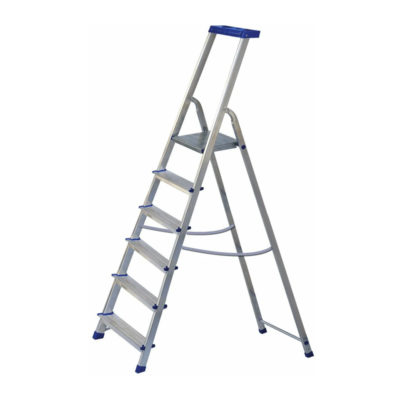 Стремянка 6 ступеней метал.до 100кг НИКА