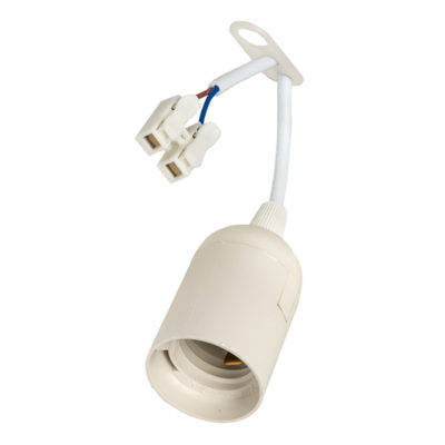 Патрон подвесной с клемной колодкой Е27 в ассорт