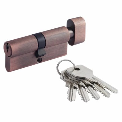 Цилиндровый механизм ECO-STD Z ЛВ-70 старая бронза (35-35)