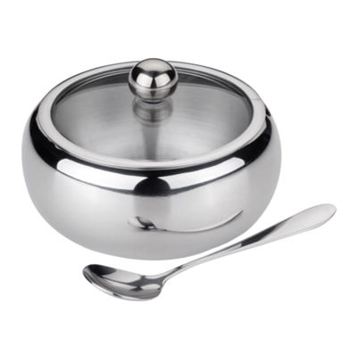 Сахарница с ложкой