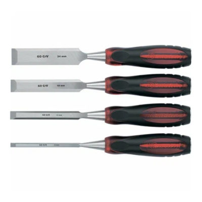 Набор долот-стамесок "Тигровый глаз" плоских 6-12-18-24 мм//Matrix