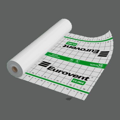 Eurovent CLIMA Активная пароизоляционная мембрана 85г/м2