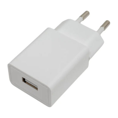 Блок питания 5V/2.1A USB 2100 mAh белый