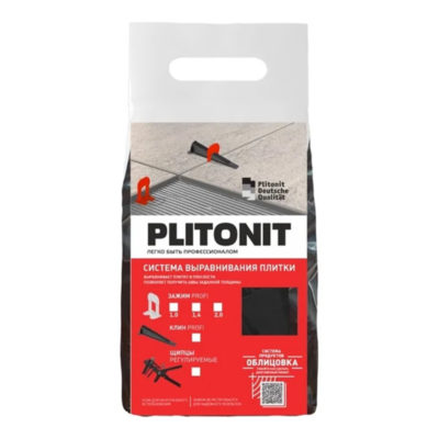 Система выравнивания плитки клинья "SVP-PROFI" 100 шт.