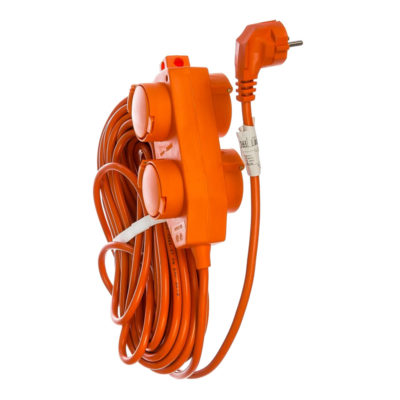 Удлинитель-шнур 4*30 м с/з ПВС 3*1