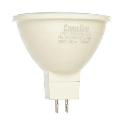 Camelion LED10-JCDR/830/GU5.3 Лампа светодиод. 10Вт 220В