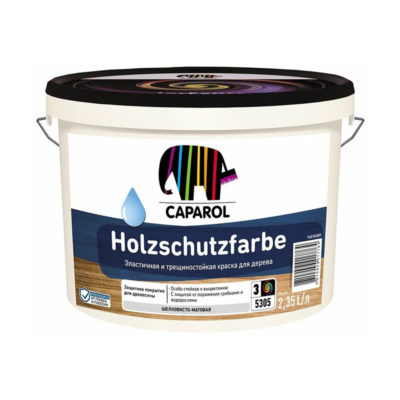 КРАСКА ПО ДЕРЕВУ "HOZSCHUTFARBE PRO" БЕСЦВ. БАЗА 2 2