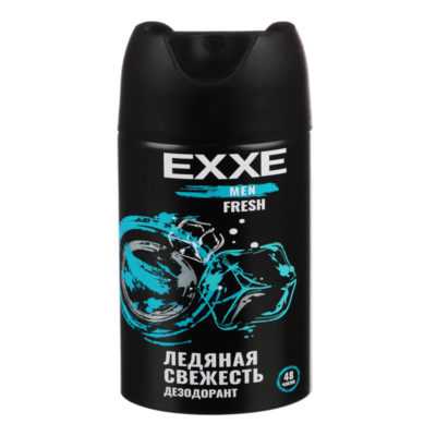 Дезодорант FRESH Ледная свежесть 48 ч спрей 150 мл EXXE
