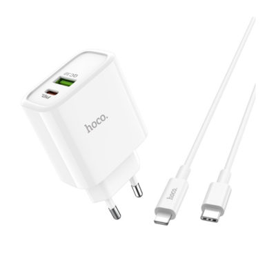 Блок питания 5V/3A USB Type-C белый