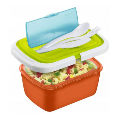 Ланч-бокс 1л с приборами