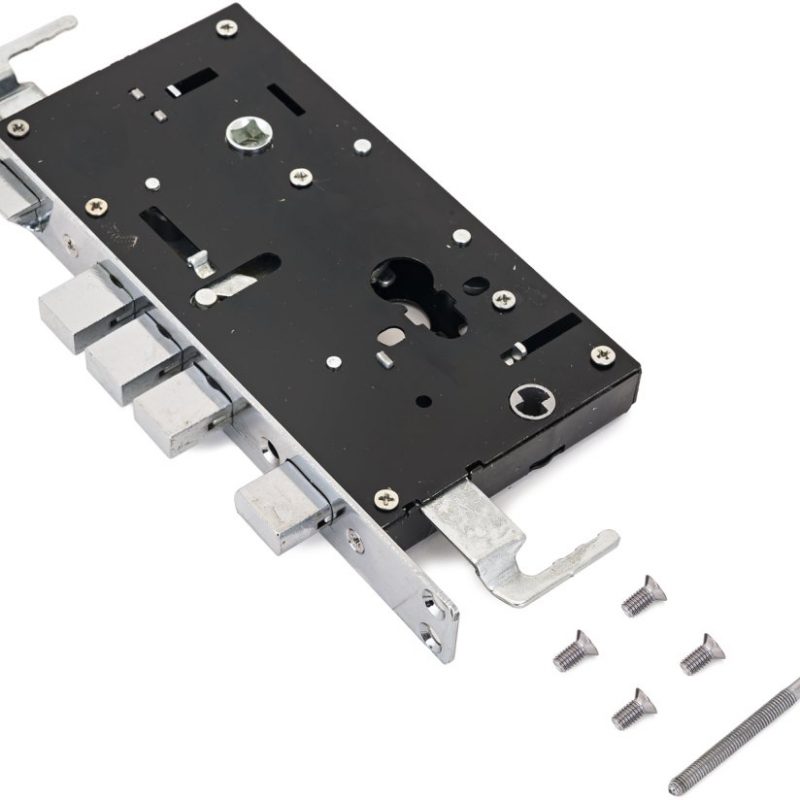 Замок врезной Аллюр ЗВ1-09АТМ-R авт.(без ручек и мех-ма)