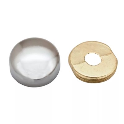 Комплект держателей для сверленного зеркала "102" хром