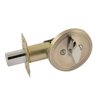 Задвижка врезная D5 с фиксатором (мат.никель)