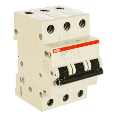 Автомат 3п  C 16А SH203L ABB