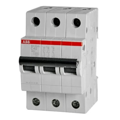 Автомат 3п C 40А SH203L ABB