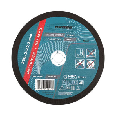 Круг отрезной по металлу 230 х 2 х 22