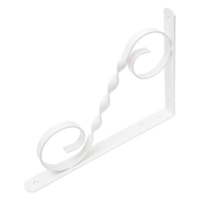 Кронштейн фигурный 300*225 белый