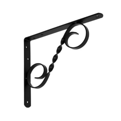 Кронштейн фигурный 300*225 черный
