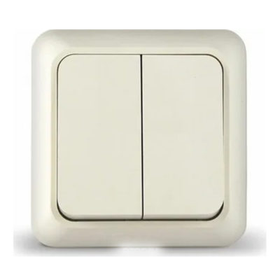 Выключатель 2ОП Quteo 10А IP44 белый