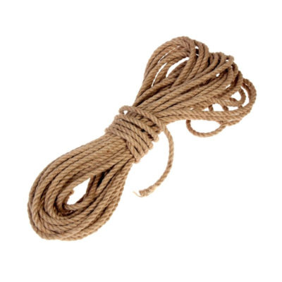 Веревка джутовая 8 мм*20 м