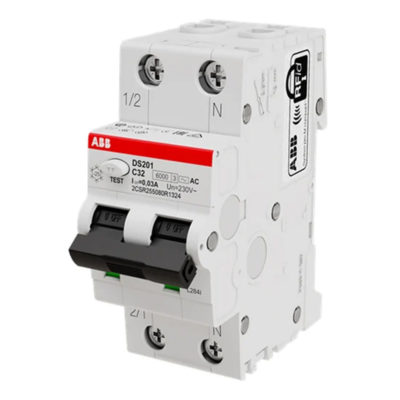 Дифф.автомат 2П 32А АВВ тип С