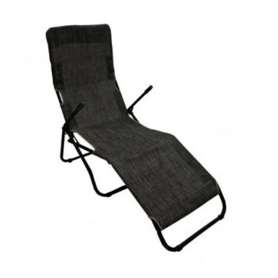 Кресло-шезлонг "ЛАГУНА" серый OSLA С258