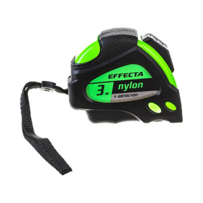 Рулетка EFFECTA Nylon 3 м*19 мм с магнитом