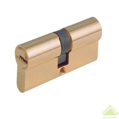 Цилиндровый механизм R600/80 mm-BL (35+10+35) латунь