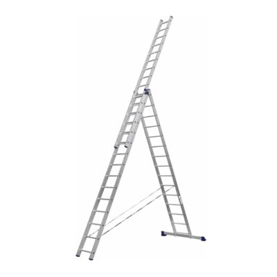 6315 Лестница алюминиевая 3 секц. по 15 ступ.