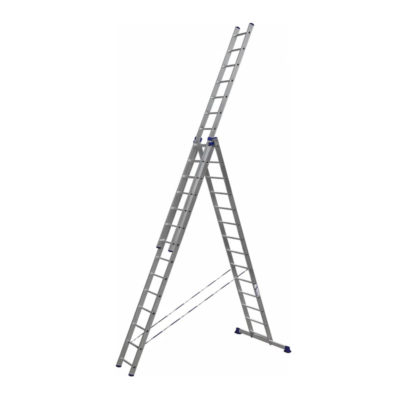 5314 Лестница алюминиевая 3 секц. по 14 ступ. АЛЮМЕТ