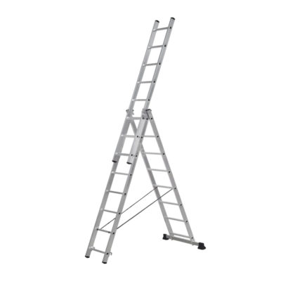 SC 3008 Лестница-стремянка алюм. 3 секц. по 8 ступ. СКАЛА