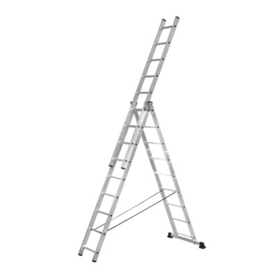 SC 3009 Лестница трехсекционная алюминиевая 3 секц. по 9 ступ. СКАЛА