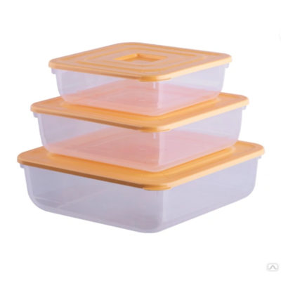 Набор контейнеров (1 л) 3 шт. Сангрия