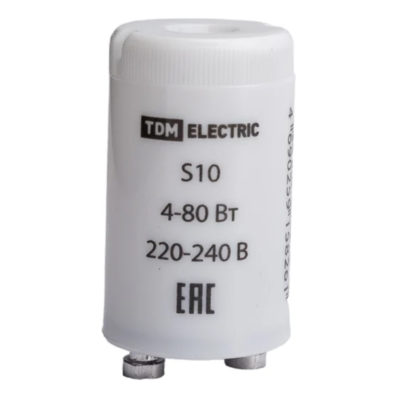 Стартер S10-4-80Вт 220-240В алюм. контакты