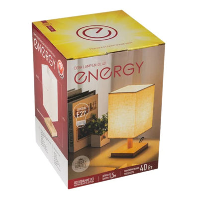 Лампа настольная белая EN-DL43