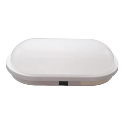 Светильник светодиод. герметичный 20W овал белый