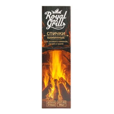 Спички Каминные 210 мм/30 шт.